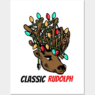 The Classic Rudolph Christmas Holiday Posters and Art